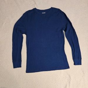 Old Navy Classic Textured Long Sleeve Tee for Men Size M